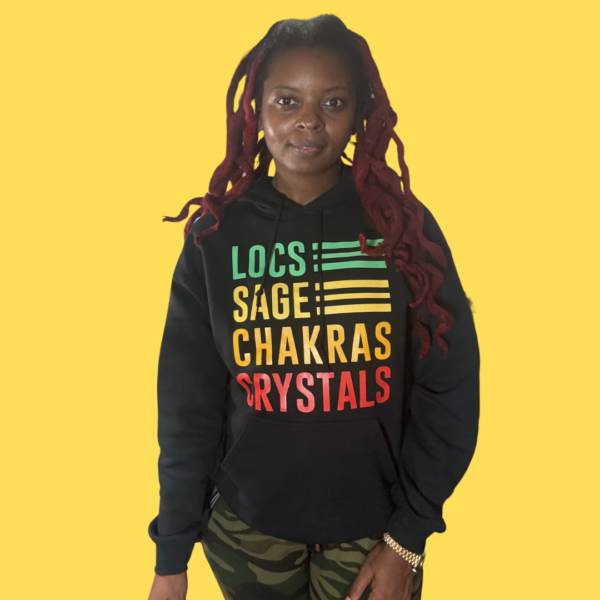 Locs Sage Chakras Crystals (Sweater)